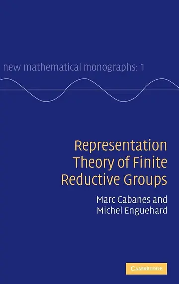 Cover of Representation Theory of Finite Reductive Groups