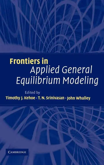 Cover of Frontiers in Applied General Equilibrium Modeling