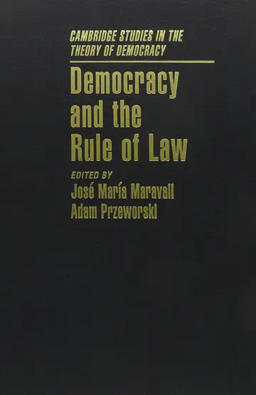 Cover of Democracy and the Rule of Law