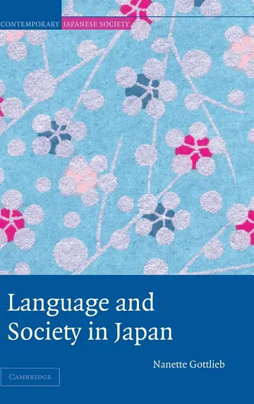 Cover of Language and Society in Japan