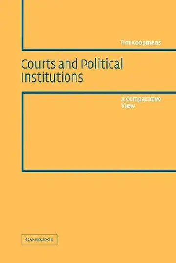 Cover of Courts and Political Institutions