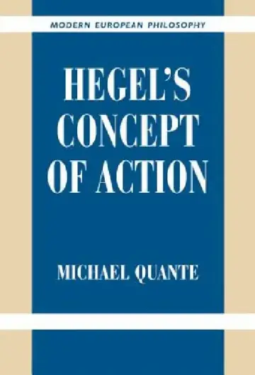 Cover of Hegel's Concept of Action