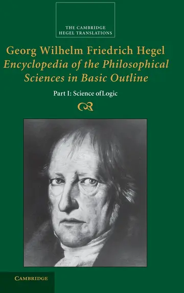 Cover of Georg Wilhelm Friedrich Hegel