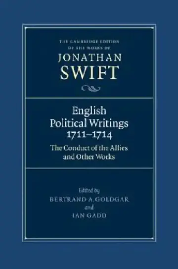 Cover of English Political Writings 1711-1714