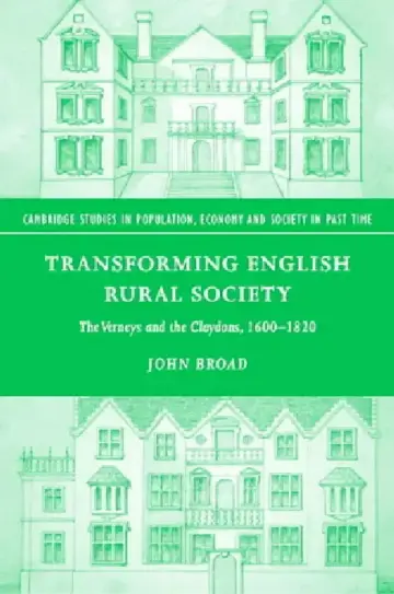 Cover of Transforming English Rural Society
