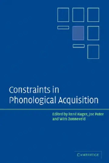 Cover of Constraints in Phonological Acquisition