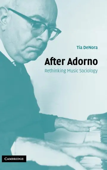 Cover of After Adorno Rethinking Music Sociology