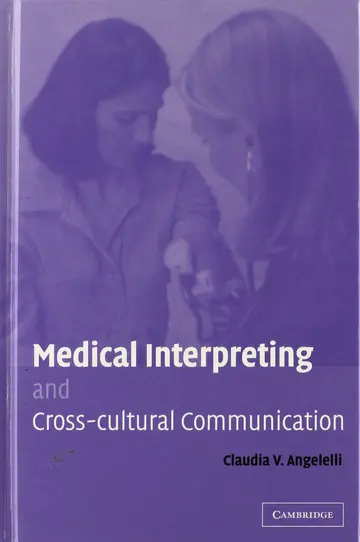 Cover of Medical Interpreting and Cross-cultural Communication