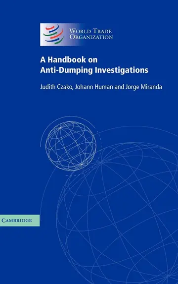 Cover of A Handbook on Anti-Dumping Investigations