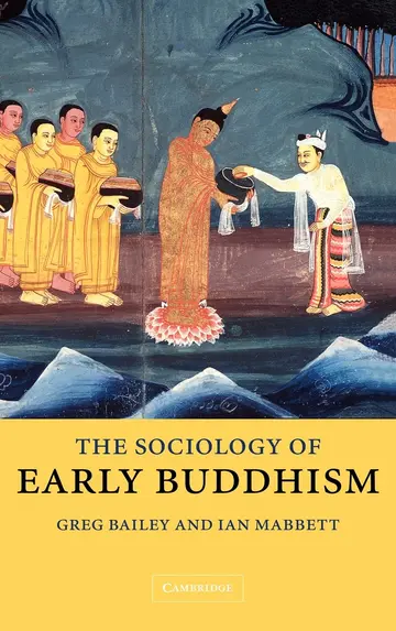 Cover of The Sociology of Early Buddhism