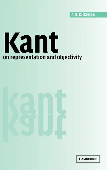 Cover of Kant on Representation and Objectivity