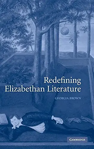 Cover of Redefining Elizabethan Literature