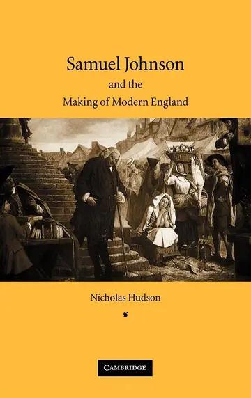 Cover of Samuel Johnson and the Making of Modern England