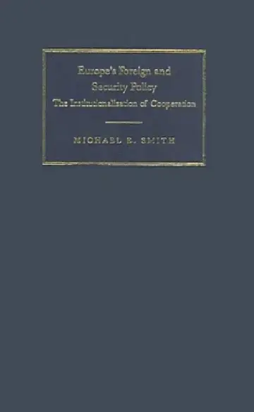 Cover of Europe's Foreign and Security Policy