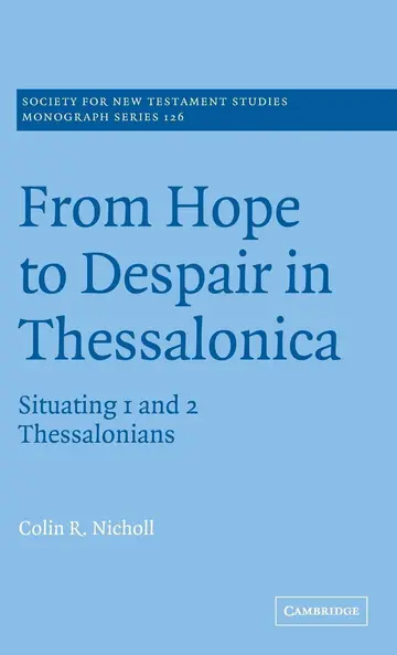 Cover of From Hope to Despair in Thessalonica