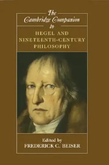 Cover of The Cambridge Companion to Hegel and Nineteenth-Century Philosophy