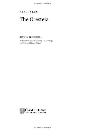 Cover of Aeschylus