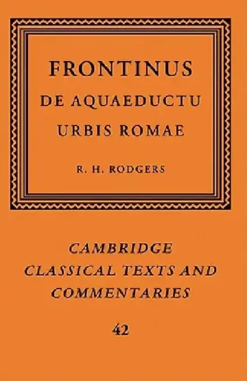 Cover of Frontinus