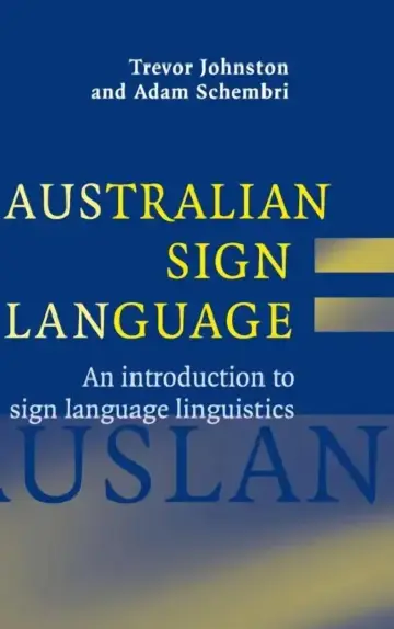 Cover of Australian Sign Language (Auslan)