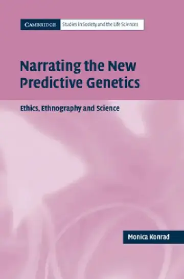 Cover of Narrating the New Predictive Genetics