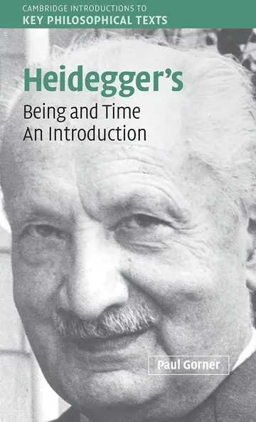 Cover of Heidegger's Being and Time