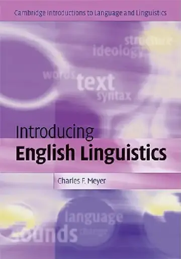 Cover of Introducing English Linguistics