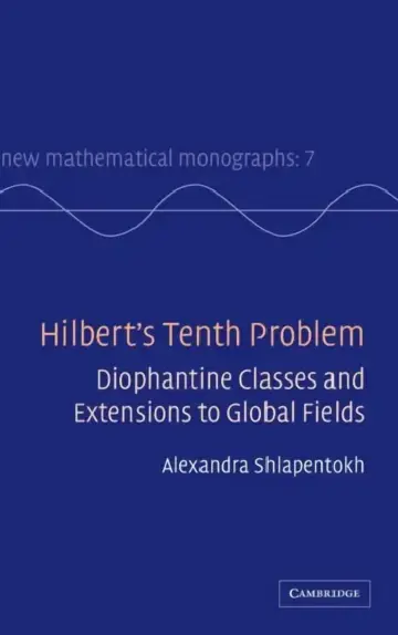 Cover of Hilbert's Tenth Problem