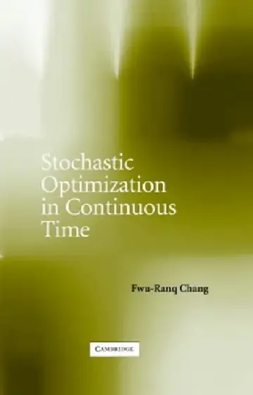 Cover of Stochastic Optimization in Continuous Time