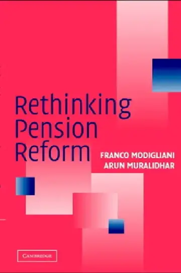 Cover of Rethinking Pension Reform