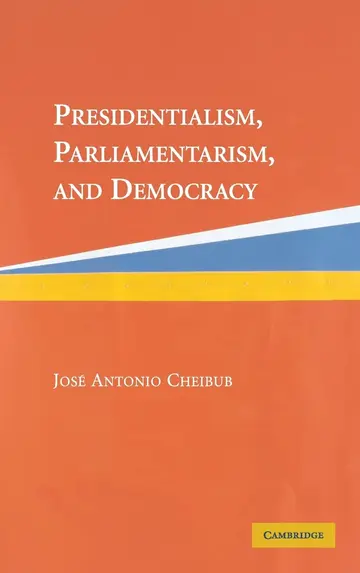 Cover of Presidentialism, Parliamentarism, and Democracy