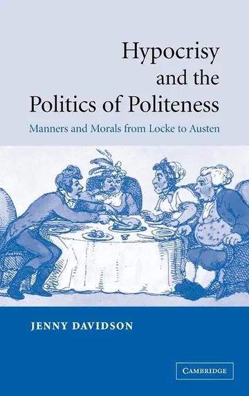 Cover of Hypocrisy and the Politics of Politeness