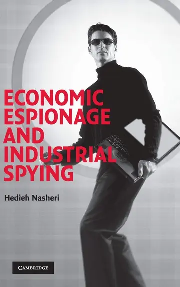 Cover of Economic Espionage and Industrial Spying