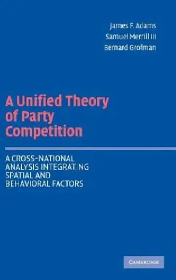 Cover of A Unified Theory of Party Competition
