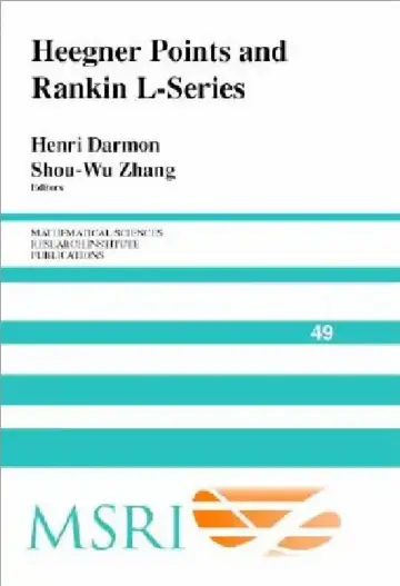 Cover of Heegner Points and Rankin L-Series