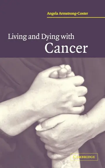Cover of Living and Dying with Cancer