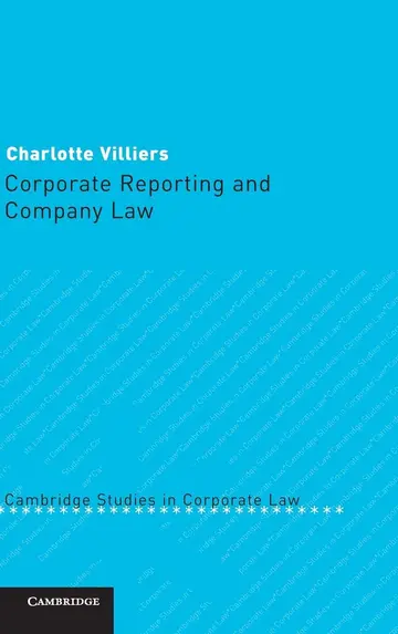 Cover of Corporate Reporting and Company Law