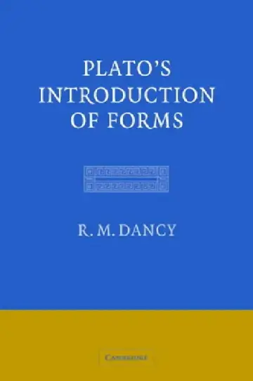 Cover of Plato's Introduction of Forms