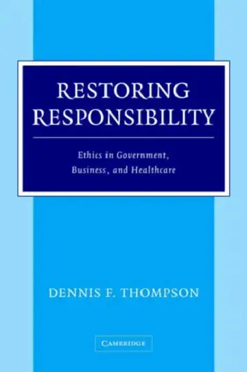 Cover of Restoring Responsibility