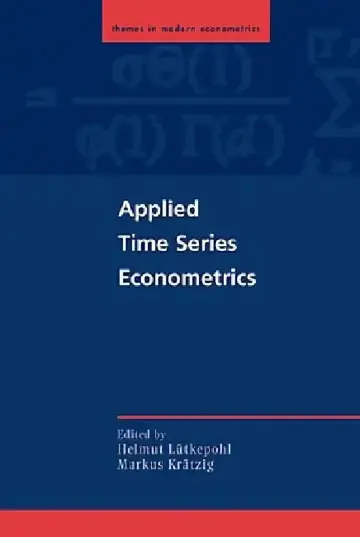 Cover of Applied Time Series Econometrics