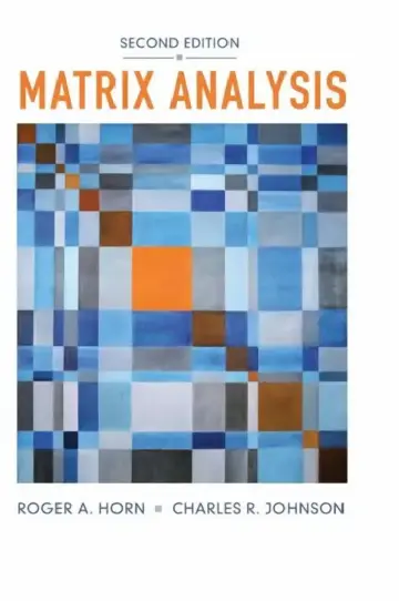 Cover of Matrix Analysis