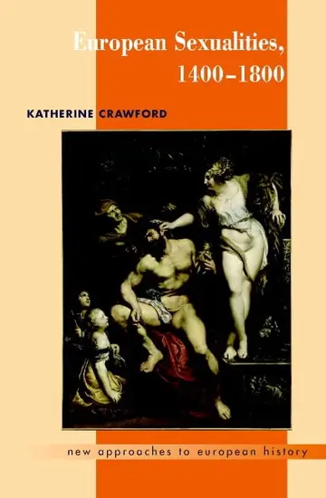 Cover of European Sexualities, 1400–1800