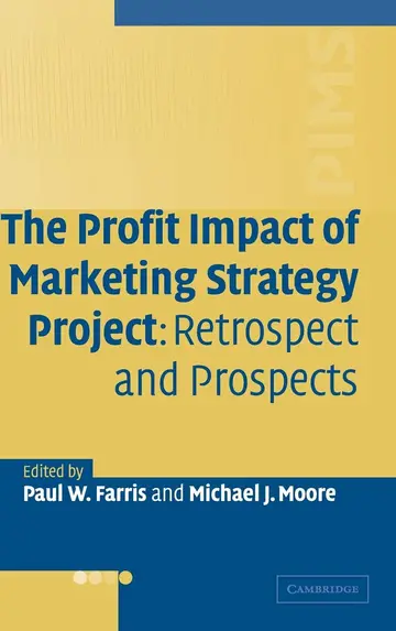 Cover of The Profit Impact of Marketing Strategy Project