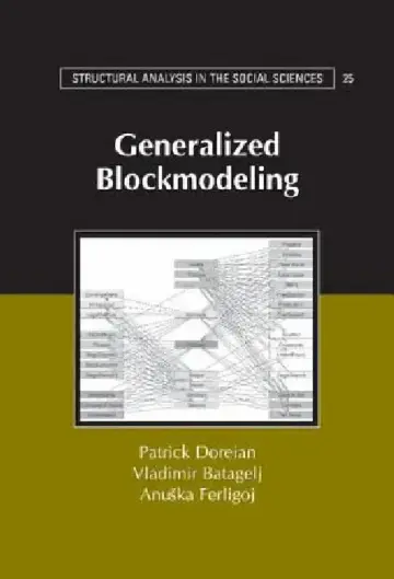 Cover of Generalized Blockmodeling