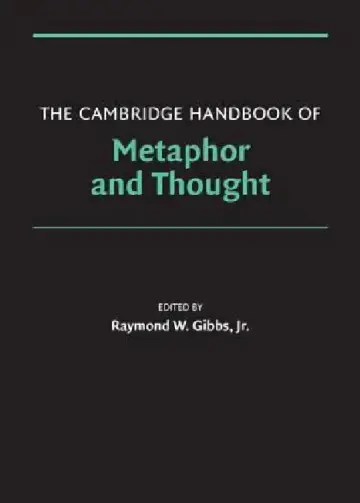 Cover of The Cambridge Handbook of Metaphor and Thought