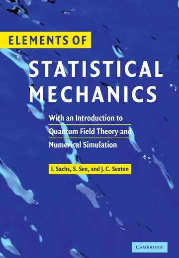 Cover of Elements of Statistical Mechanics
