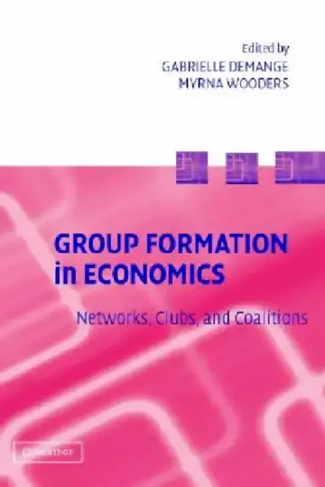 Cover of Group Formation in Economics