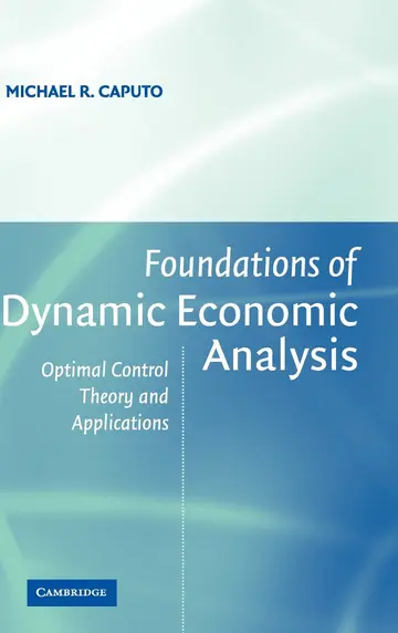 Cover of Foundations of Dynamic Economic Analysis