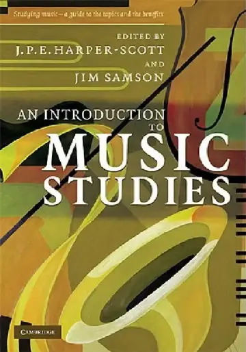 Cover of An Introduction to Music Studies