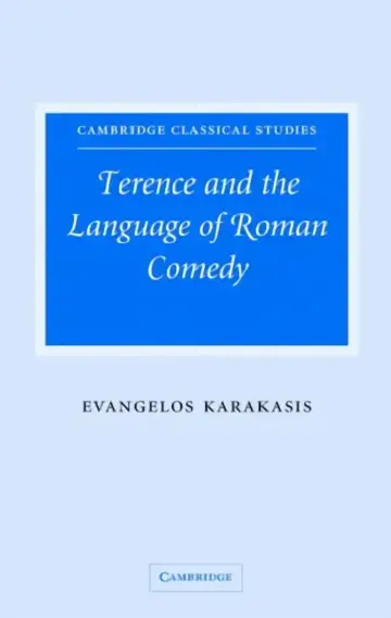 Cover of Terence and the Language of Roman Comedy