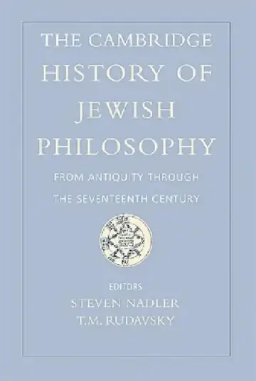 Cover of The Cambridge History of Jewish Philosophy